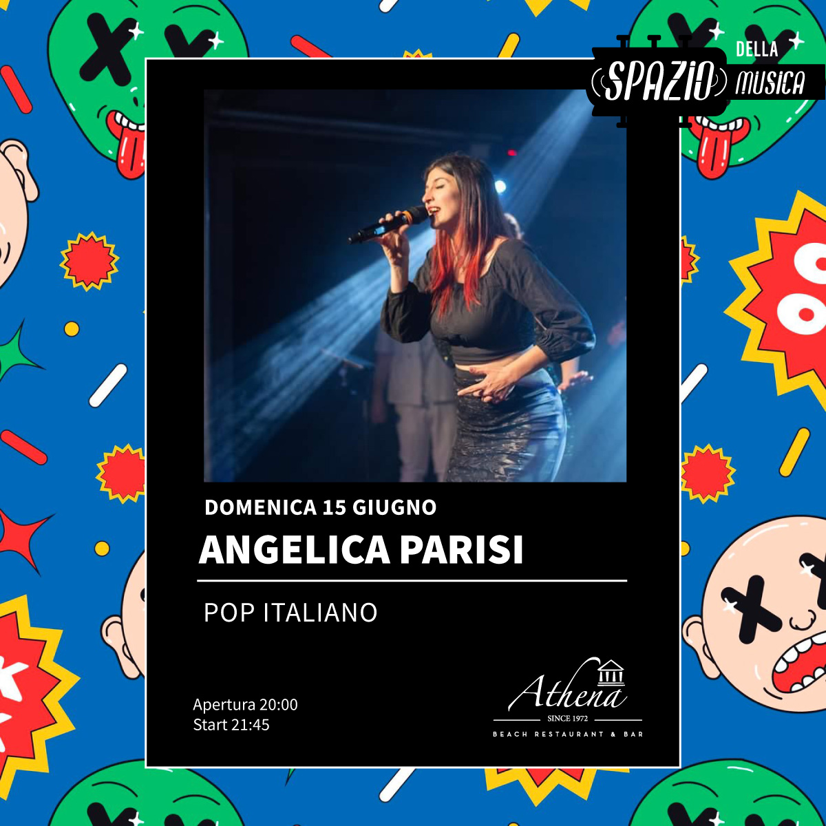 Evento Angelica Parisi Lido Athena