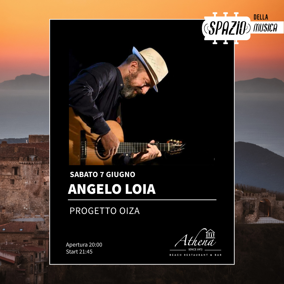 Evento Angelo Loia Lido Athena